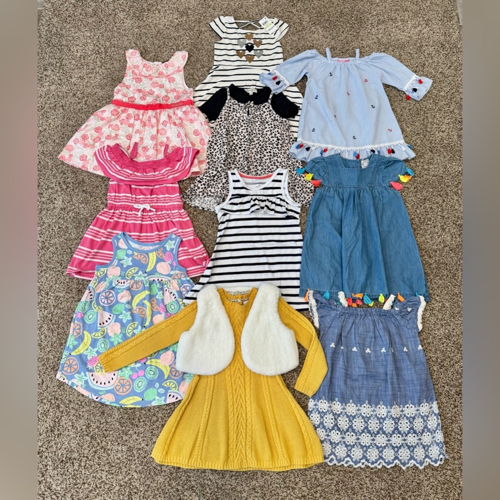 50+ SETS 3T & 4T TODDLER GIRL CLOTHING OUTFITS